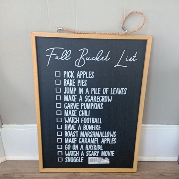 Reversible Fall Sign - Picture 4 of 4